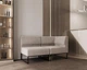 Модульний диван Lounge 154×77×83 см Soft Latte - изображение 1