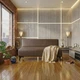 Диван Oliver 140×70×75 см екошкіра Coffee Brown - изображение 4