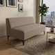 Диван Oliver Soft Greige 140×70×75 см - изображение 1