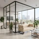 Диван Office 155×65×75 см екошкіра Light Beige - зображення 4