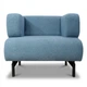 Диван Gianni Soft Blue 87×85×74 см - изображение 2