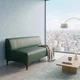 Диван Oliver 140×70×75 см екошкіра Soft Green - зображення 4