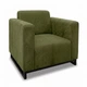 Диван Kansas Soft Olive 90×75×88 см (металевий каркас) - изображение 1