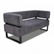 Диван Office Smoke Grey 155×65×75 см - зображення 1