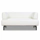 Диван Gianni 152×85×74 см екошкіра Soft White - изображение 2