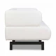 Диван Gianni 152×85×74 см екошкіра Soft White - изображение 3
