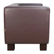 Диван Space 210×76×76 см екошкіра Soft Chocolate - изображение 3
