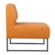 Модульний диван Lounge 77×77×83 см екошкіра Deep Orange - изображение 3