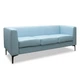 Диван Morgan 200×77×70 см екошкіра Soft Blue - изображение 1