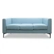 Диван Morgan 200×77×70 см екошкіра Soft Blue - изображение 2