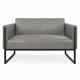 Диван Amigo 145×70×76 см екошкіра Dove Grey - изображение 2