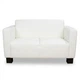 Диван Kansas 150×75×88 см екошкіра Cloud White - зображення 2