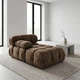 Модульний диван Bradley 150×90×70 см Coffee Brown (спинка + підлокітник) - изображение 2