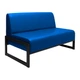 Диван Quadro 160×78×85 см екошкіра Deep Navy (металевий каркас) - изображение 2