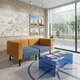Диван Tetris 194×80×79 см Orange & Blue (два модулі) - изображение 2