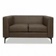 Диван Morgan 145×77×70 см екошкіра Chocolate Brown - изображение 1