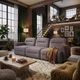 Модульний диван Dolce 255×84×80 см Stone Grey - изображение 5