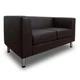Диван Morgan 145×77×70 см екошкіра Soft Chocolate - изображение 1