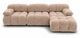 Модульний диван Bradley 270×150×70 см Cappuccino - изображение 3