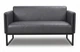 Диван Amigo 145×70×76 см екошкіра Soft Grey - зображення 2