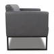 Диван Amigo 145×70×76 см екошкіра Soft Grey - зображення 3