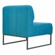 Модульний диван Lounge 77×77×83 см Ocean Blue - зображення 4