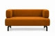 Диван Gianni Soft Orange 152×85×74 см - изображение 2
