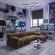 Модульний диван Bradley 270×150×70 см Soft Chocolate - изображение 1