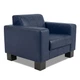 Диван Bruno 100×83×77 см екошкіра Deep Navy - изображение 2