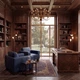 Диван Bruno 100×83×77 см екошкіра Deep Navy - изображение 6