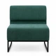 Модульний диван Lounge 77×77×83 см Soft Green - зображення 2