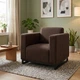 Диван Kansas Deep Chocolate 90×75×88 см (металевий каркас) - зображення 1