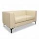 Диван Morgan 145×77×70 см екошкіра Sand Beige - зображення 3