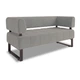 Диван Office Light Grey 155×65×75 см - зображення 1