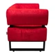 Диван Office Soft Red 155×65×75 см - зображення 3