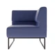 Модульний диван Lounge кутовий 77×77×83 см екошкіра Deep Navy - изображение 2