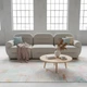 Модульний диван Dolce 255×84×80 см екошкіра Soft White - изображение 2