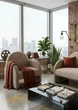 Диван Bonza Cream Latte 78×75×95 см - изображение 6