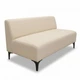 Диван Oliver 140×70×75 см екошкіра Light Beige - изображение 1