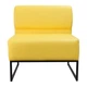 Модульний диван Lounge 77×77×83 см екошкіра Soft Sun - зображення 2