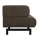 Диван Gianni Soft Chocolate 152×85×74 см - зображення 3