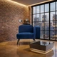 Модульний диван Clarus 86×77×84 см Deep Blue - изображение 7