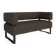 Диван Office Stone Brown 155×65×75 см - изображение 1