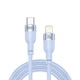 Кабель Brevia Type-C to Lightning 30W 1,2м, синий box (52120UCLC1) 52120UCLC1 - изображение 1