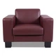 Диван Bruno 100×83×77 см екошкіра Bordeaux - зображення 3