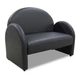 Диван Bonza 122×75×95 см екошкіра Midnight Black - изображение 1