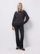 Свитшот женский Colin's CL1075943ANT XS Anthracite (8684112836478) - изображение 3