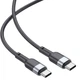 Кабель Brevia Type-C to Type-C 60W 1,2м, чорний box (52120BCCC1) 52120BCCC1 - зображення 3