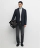 Чоловічий піджак базовий Massimo Dutti 2010113401 50 - изображение 5