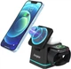 Ładowarka Energizer WCP307 3-in-1 15W Magnetic Wireless Fast Charger Black (WCP307) - obraz 3